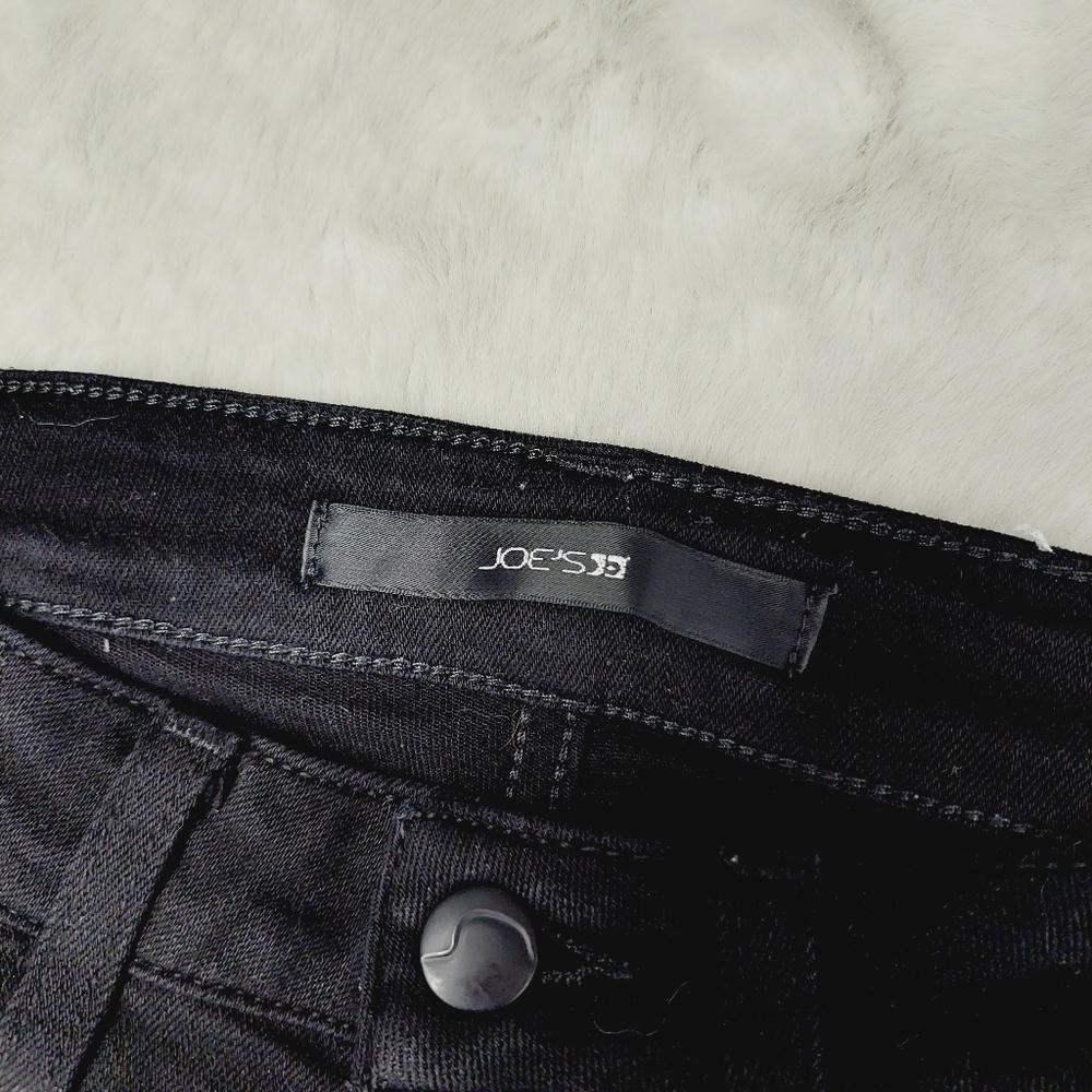 Joe's Jeans The Skinny Black Zip Up Five Pockets Casual Jeans P3838 - Picture 7 of 9
